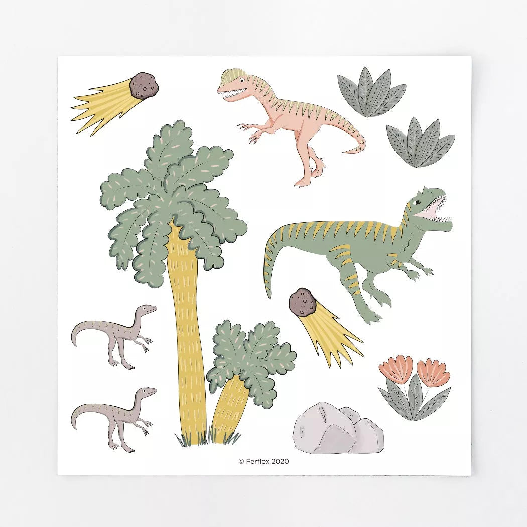 FERFLEX® Magnetne nalepke - DINOZAVRI