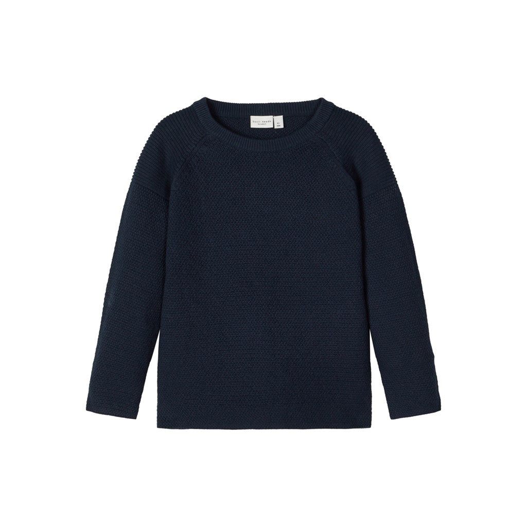 NAME IT Knitted sweater for boys - organic cotton