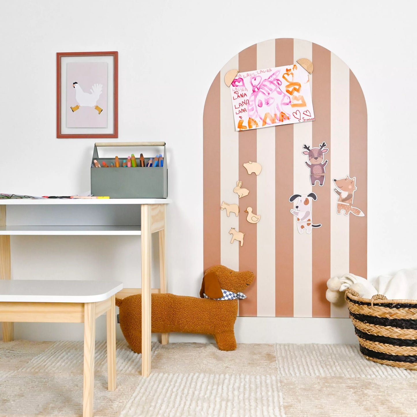 FERFLEX® Magnetic board - PINK 