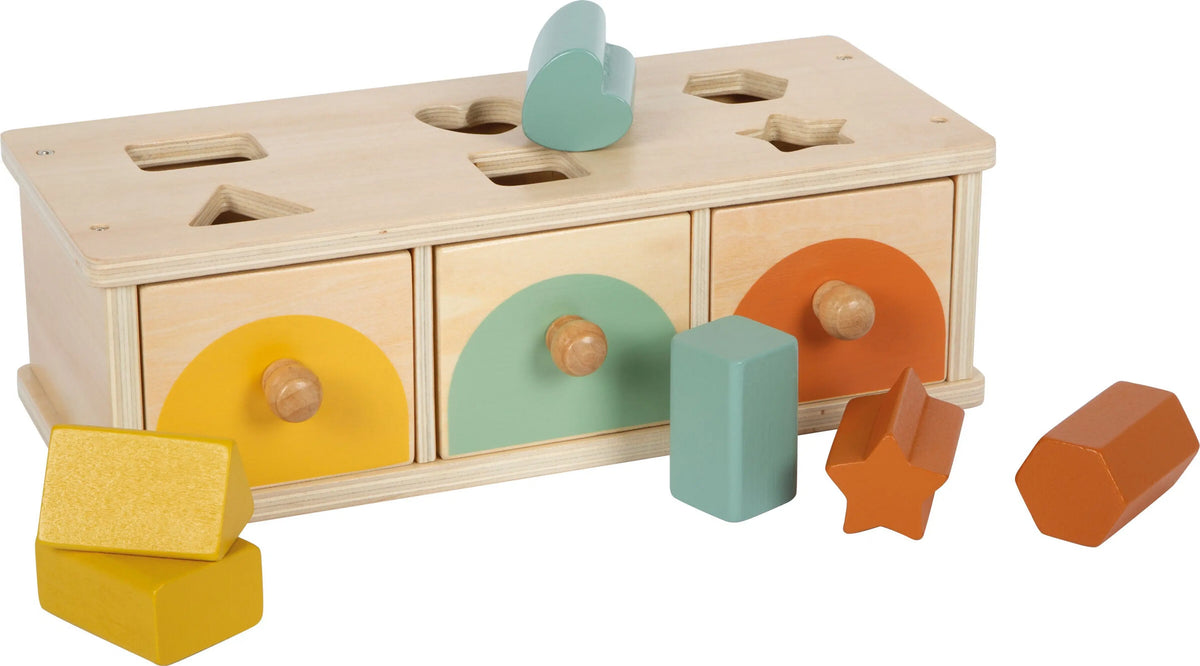 Montessori lesena igra za razvrščanje in zlaganje