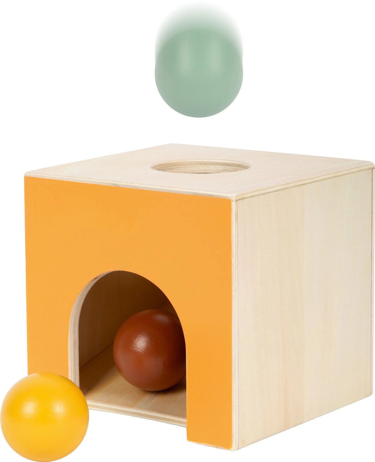Montessori škatla z žogico